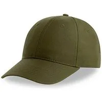 Atlantis Headwear Atlantis Headwear Atlantis Recy Six Cap Klassische, strukturierte Baseballkappe, Geschwungener Schirm, Hochwertiger Klettverschluss – Produktbild 1 von 1