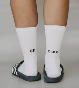 Eulenschnitt Eulenschnitt Socken mit Spruch aus Biobaumwolle – Produktbild 1 von 1