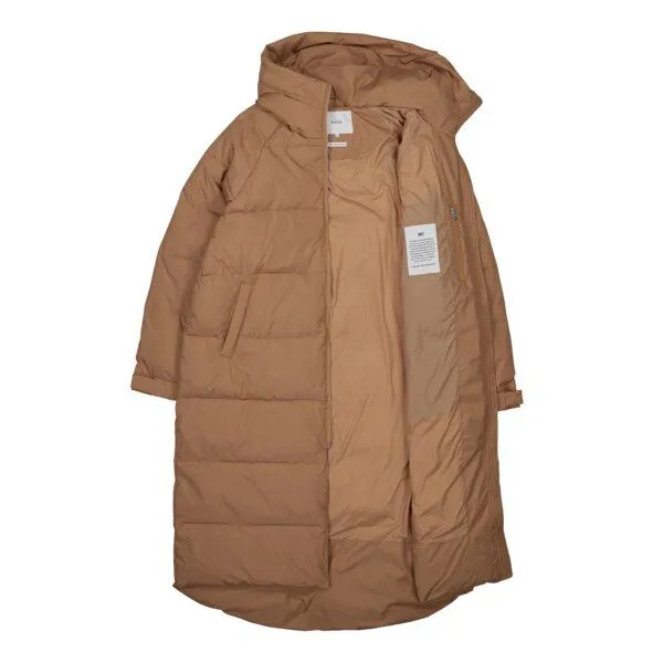 Makia Makia Puffermantel - Meera - aus recyceltem Polyester, Braun (camel), – Produktbild 3 von 3