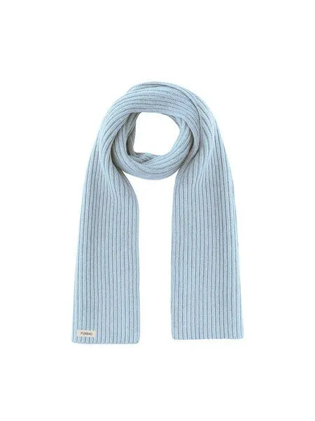FUXBAU FUXBAU Merino Schal, Eisblau, – Produktbild 2 von 3