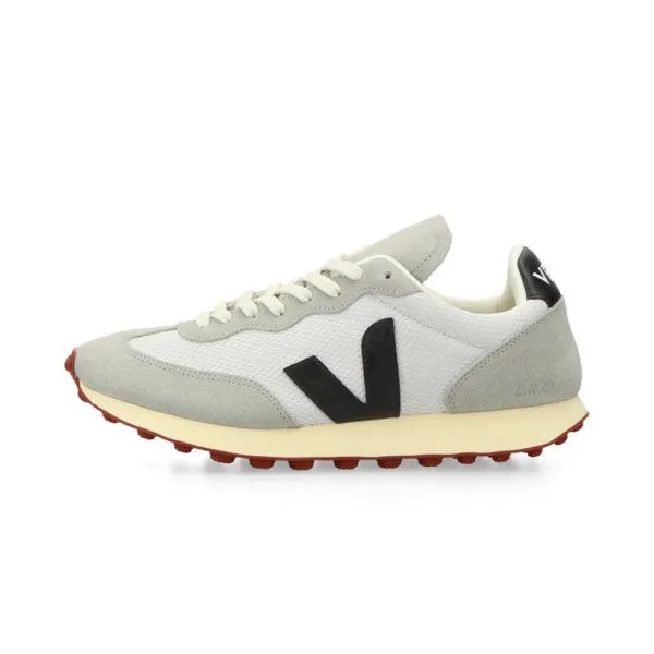Veja Veja Sneaker Unisex - Rio Branco Alveomesh, Light-grey/black(grau), – Produktbild 1 von 4