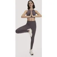 hessnatur hessnatur Leggings Medium Cut ACTIVE LIGHT aus Bio-Baumwolle, Mauvebraun, – Produktbild 1 von 1
