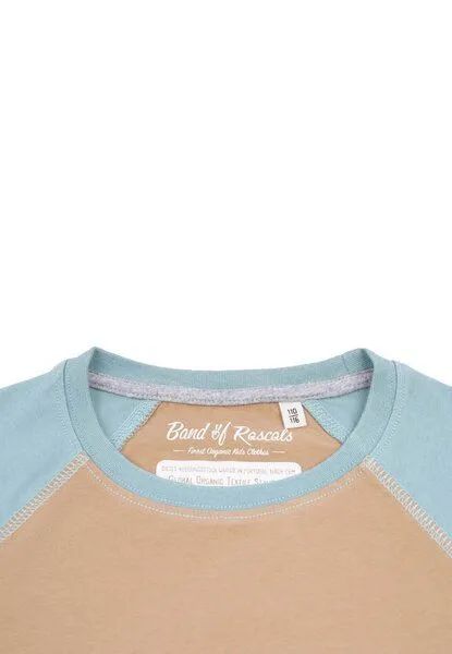 Band of Rascals Band of Rascals Raglan Longsleeve, Caramel-arctic-blue, – Produktbild 2 von 3