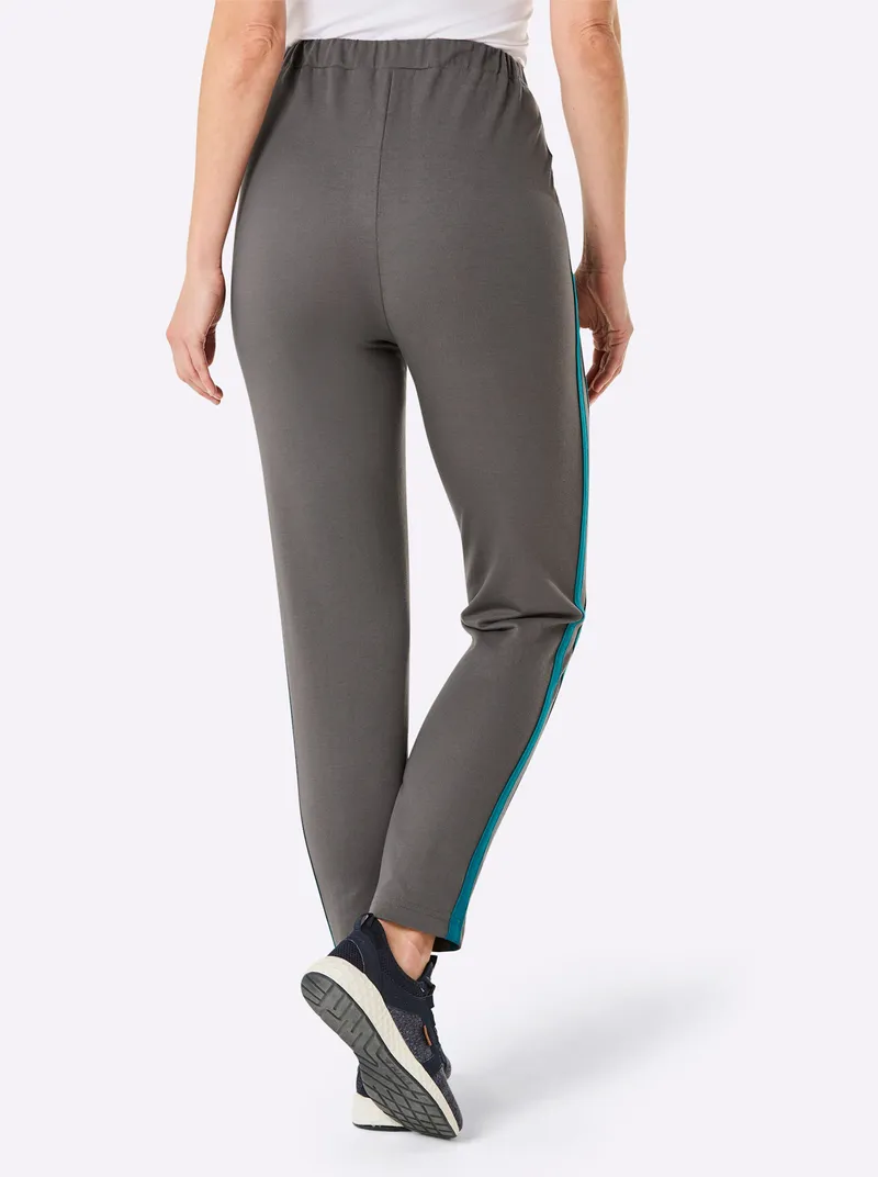 Catamaran Sports Freizeithose anthrazit-petrol, Anthrazit-petrol, – Produktbild 3 von 3