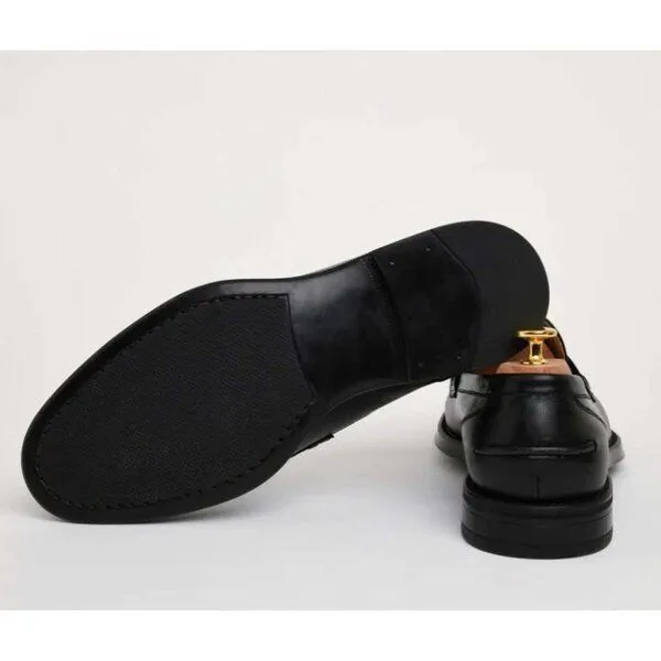 Solari Milano Solari Milano Veganer Penny Loafer, Black, – Produktbild 3 von 4