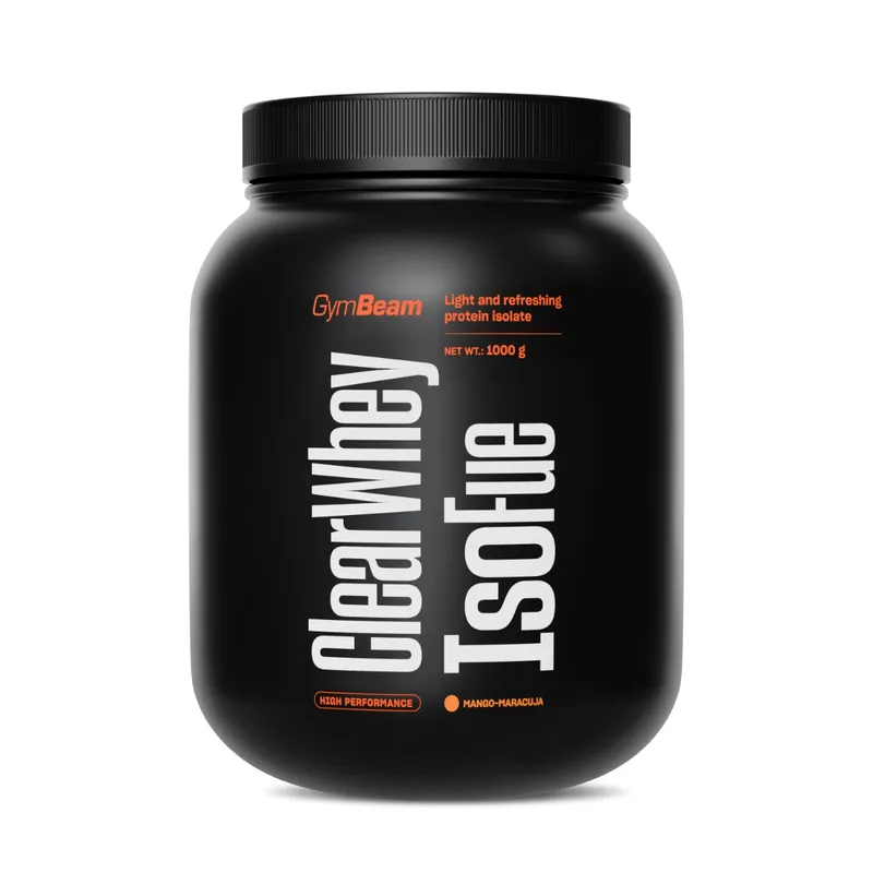 GymBeam OG1 GymBeam Clear Whey IsoFue 1000 g Mango Maracuja – Produktbild 1 von 1