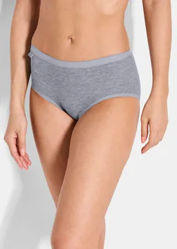 Sloggi Hüftslip im 4er-Pack - blau / flieder / grau - Gr. 48 von Goldner Fashion – Produktbild 1 von 1