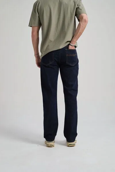 Trendsplant Trendsplant Easy Denim Pants Medium Wash, Blau, – Produktbild 3 von 4
