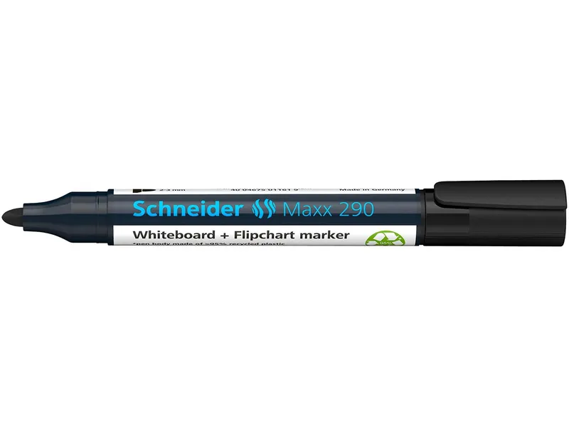 Schneider Schneider Whiteboard- und Flipchartmarker Maxx 290 schwarz – Produktbild 2 von 3