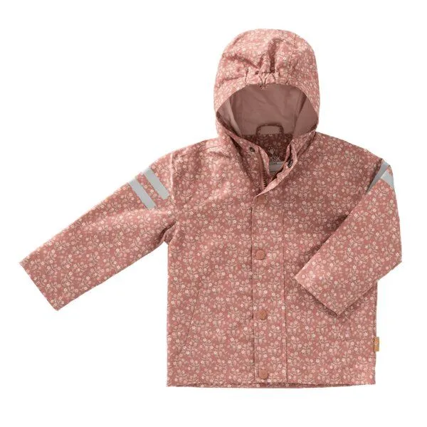 Fresk Regenjacke für Kinder – recyceltes Polyester, mit Kapuze –6 Jahre, Garden flowers, – Produktbild 1 von 1