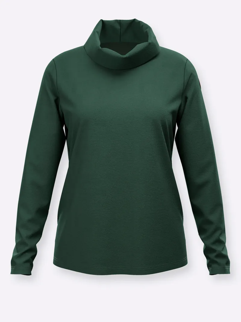 Witt Witt Rollkragenshirt moos, Moos, – Produktbild 1 von 2