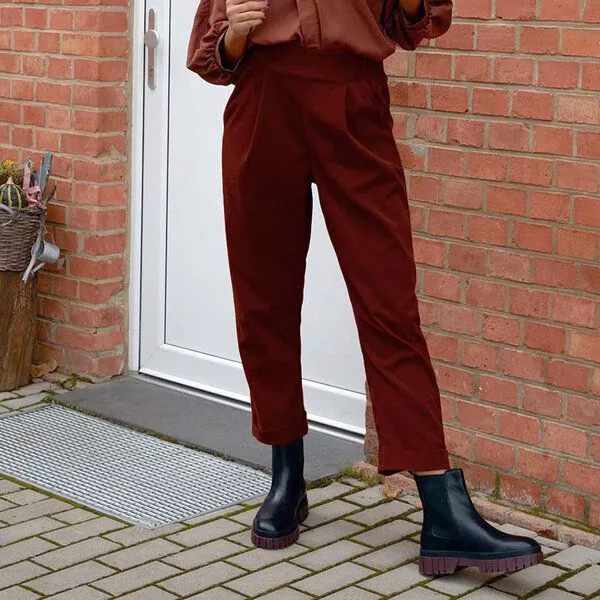 WiDDA berlin WiDDA berlin Cordhose SEPP aus Bio-Baumwolle, Schiefergrau, – Produktbild 4 von 4