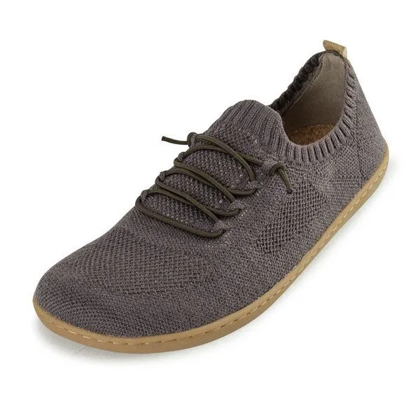 Doghammer Doghammer Nachhaltiger Barfußschuh aus gestrickter Wolle - Terrar Knit, Aubergine, – Produktbild 2 von 3