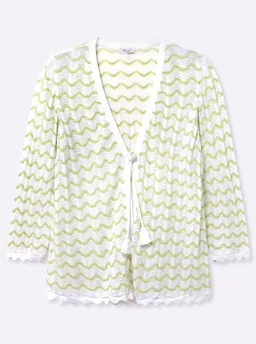 sheego Ajourstrickjacke – Produktbild 1 von 1