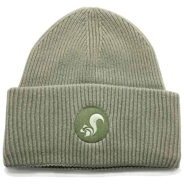 thies Mütze "thies ® Eco Wool Beanie" aus reiner, zertifizierter Wolle, unisex, Sage (grau grün), – Produktbild 2 von 4