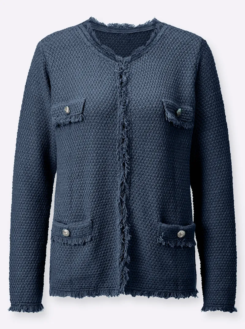 Witt Cardigan, Dunkelblau, – Produktbild 2 von 2