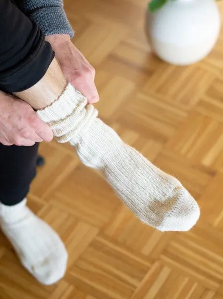 FUXBAU FUXBAU Wollsocken, Weiß, – Produktbild 3 von 4