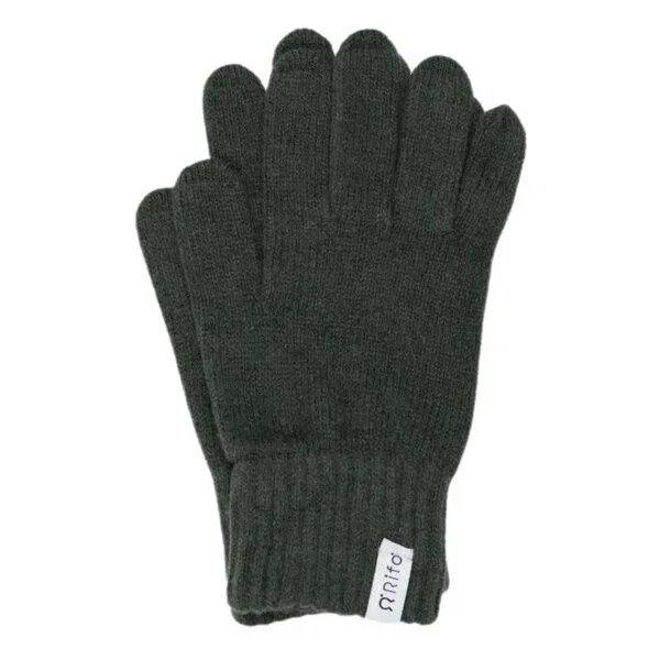 Rifò - Circular Fashion Made in Italy Rifò - Circular Fashion Made in Italy Neue Recycelte Kaschmir-Handschuhe – Pier Paolo, Verde foresta, – Produktbild 1 von 2