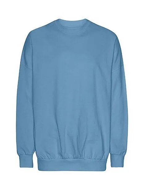 Neutral Neutral® Oversize Unisex Sweatshirt Tiger Cotton von Neutral Baumwolle in Umstellung zu Bio Baumwolle, Dusty indigo, – Produktbild 2 von 4