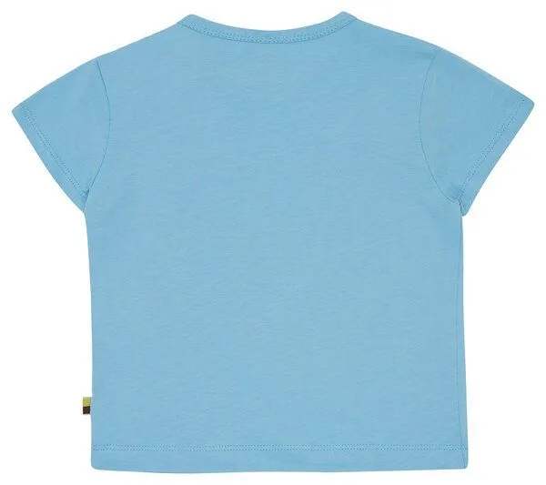 loud + proud loud + proud Babys & Kinder T-Shirt Druck, GOTS-zertifiziert, Air(blau), – Produktbild 2 von 8