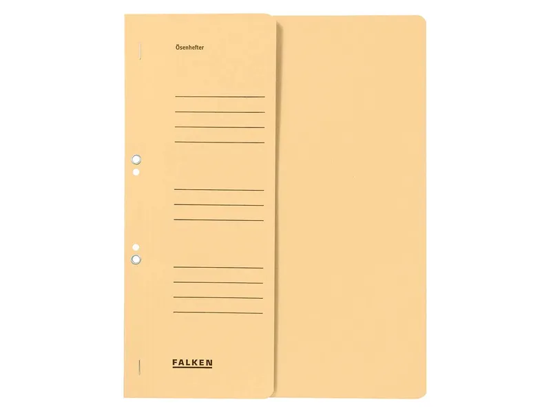 Falken Falken Ösenhefter mit halbem Deckel 250g/m² chamois – Produktbild 2 von 3