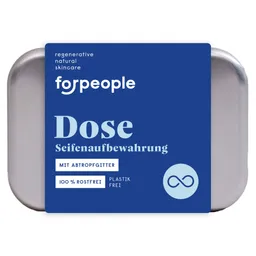 forpeople Seifendose aus Aluminium mit Abtropfgitter - forpeople – Produktbild 1 von 1