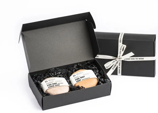 BETULA NATURA BETULA NATURA Geschenkset - Body Soap Set - Körper- & Peelingseife – Produktbild 2 von 4