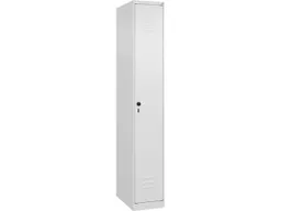 C+P C+P Spind Classic PLUS, 1 Abteil, 1850x300x500mm, Verkehrsweiß/Verkehrsweiß – Produktbild 1 von 1