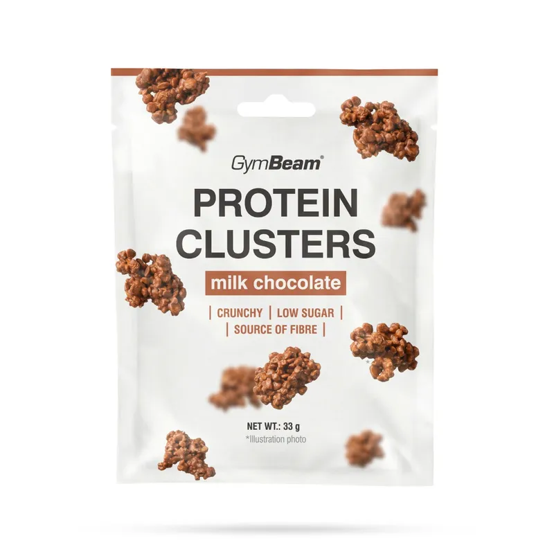 GymBeam Food GymBeam Protein Cluster 33 g Milchschokolade – Produktbild 1 von 1