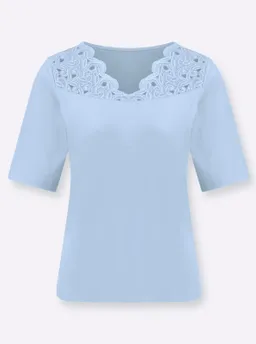 Witt Spitzenshirt eisblau – Produktbild 1 von 1
