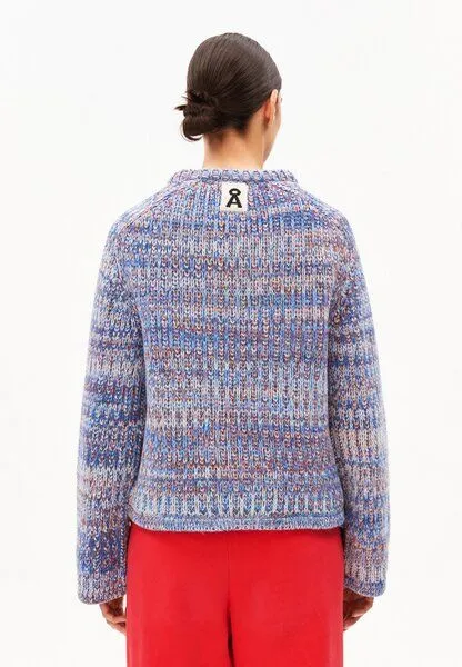 ARMEDANGELS ARMEDANGELS UN-WASTED Damen Pullover aus Bio-Woll Mix, Dark poppy, – Produktbild 2 von 4