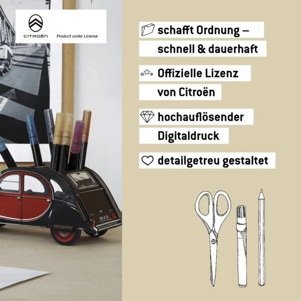 WERKHAUS WERKHAUS Stiftebox 2CV Ente - Charleston – Produktbild 5 von 5