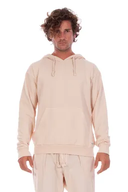 RAVENS VIEW IBIZA RAVENS VIEW IBIZA Herren vegan Hoodie Ibiza Sand Beige – Produktbild 1 von 1