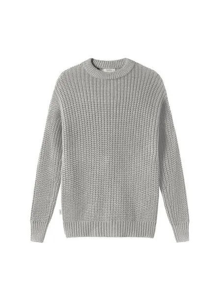 FUXBAU FUXBAU 4Seasons Männer Strickpullover, Grau, – Produktbild 3 von 4