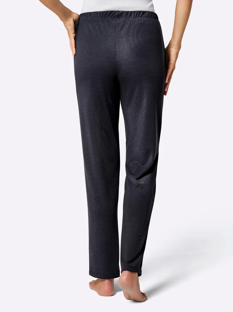 feel good Jogginghose schwarz, Schwarz, – Produktbild 2 von 3