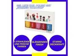 ZMILE COSMETICS Nagellack-Set Gel Like Nail Polish Set 'Summer Vacation', 5-tlg., mit veganer Formulierung – Produktbild 1 von 1