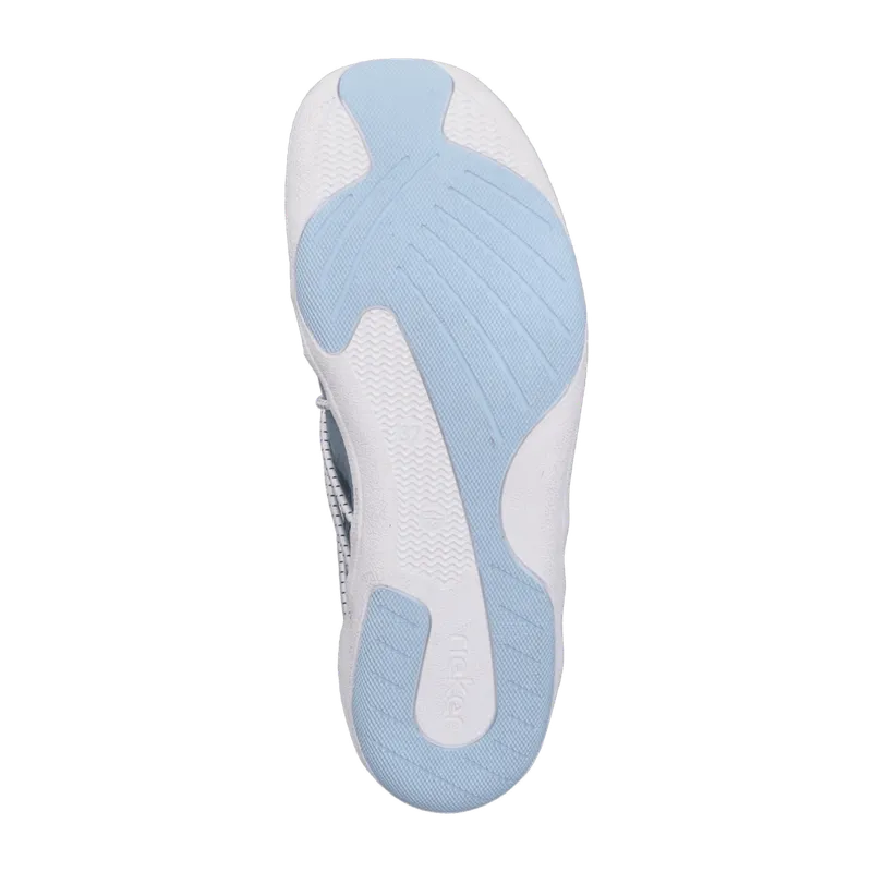Rieker Rieker DA.-SLIPPER für Damen, blau, Größe 43 EU, Blau, – Produktbild 4 von 7