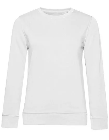 B&C Collection B&C Collection Damen Inspire Crew Neck Sweatshirt, White, – Produktbild 2 von 3