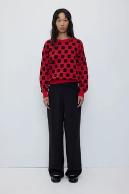 Rita Row Rita Row Strickpullover NODO mit Grafikmuster – Produktbild 1 von 1
