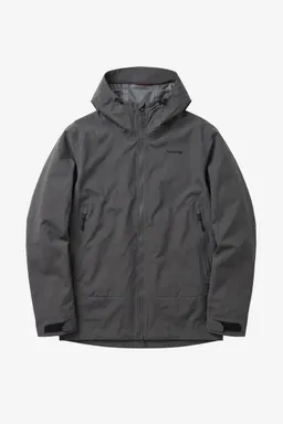 KnowledgeCotton Apparel KnowledgeCotton Apparel Herren vegan Shelljacke Vent Canvas 200 Volcanic Ash – Produktbild 1 von 1