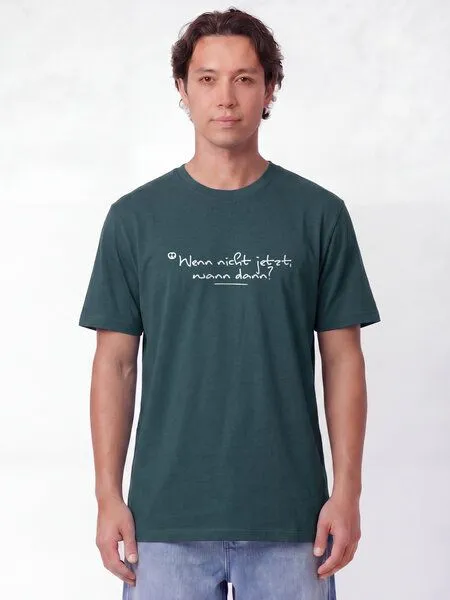 watapparel watapparel T-Shirt Unisex Wenn nicht jetzt wann dann, Stargazer, – Produktbild 2 von 2