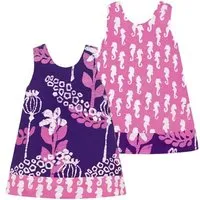 Global Mamas Global Mamas Bio Wendekleid - Elephant/Deco Flower/Marina/Chroma/Garden, Marina (lila), – Produktbild 1 von 1