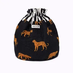 KIKOONI KIKOONI handgefertigter Baumwoll Beutel FUNBAG - small – Produktbild 1 von 1