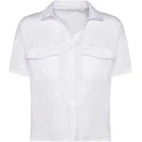 YTWOO YTWOO Damenhemd mit Lyocell TENCEL Oversize - Modern, Lässig und Nachhaltig, Weiß, – Produktbild 1 von 1