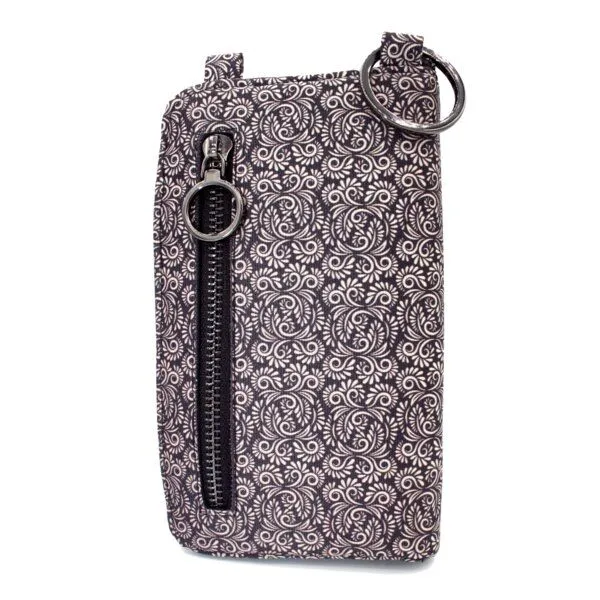 Seegarn Seegarn-Täschle / 2in1 Handy-Tasche und Geldbeutel (MB26), K2 - kette schwarz, – Produktbild 3 von 5