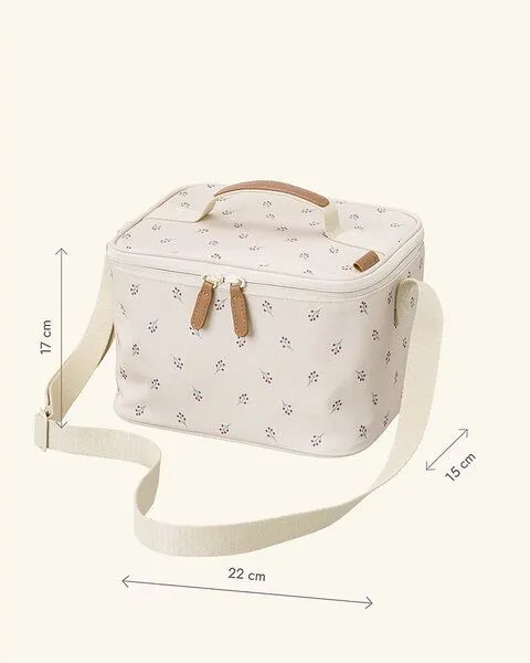 Fresk Kühltasche groß – 22 × 17 × 15 cm, mit Schultergurt und Namensschild, Berries, – Produktbild 4 von 4