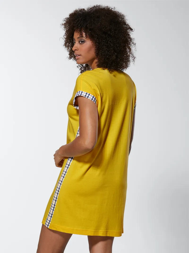 wäschepur Sleepshirt gelb, Gelb, – Produktbild 3 von 3