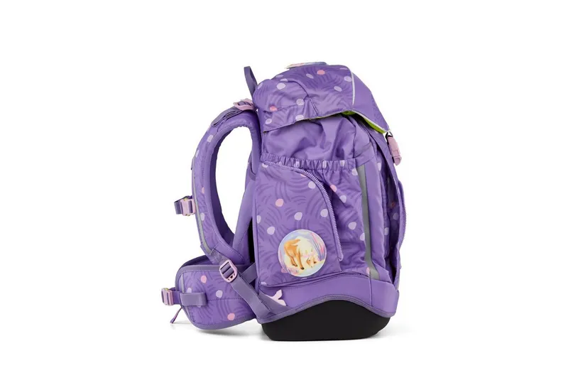 Ergobag Ergobag Schulranzen Schulranzen-Set MAXI PonyBäradies 6-teilig (6-teilig), ergonomisch, ab 1. Klasse, Your-Size-System, Lila, – Produktbild 5 von 5