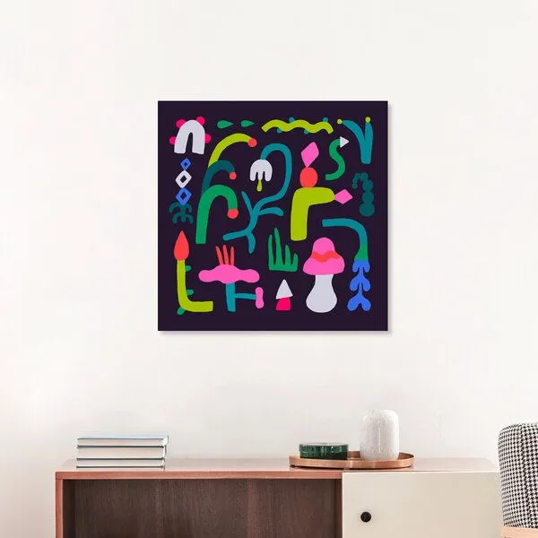 Photocircle Photocircle Poster / Leinwandbild - Night Plants – Produktbild 3 von 4