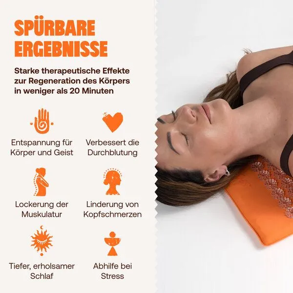 ShaktiMat ShaktiMat Shakti Mat - Die originale Akupressurmatte, Onyxschwarz, – Produktbild 2 von 4